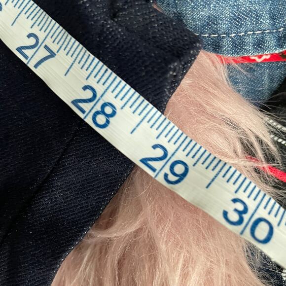 Love your Assets Spanx High Waisted Seamless Shaping Blue Demin Wash Leggings XL - Picture 8 of 9